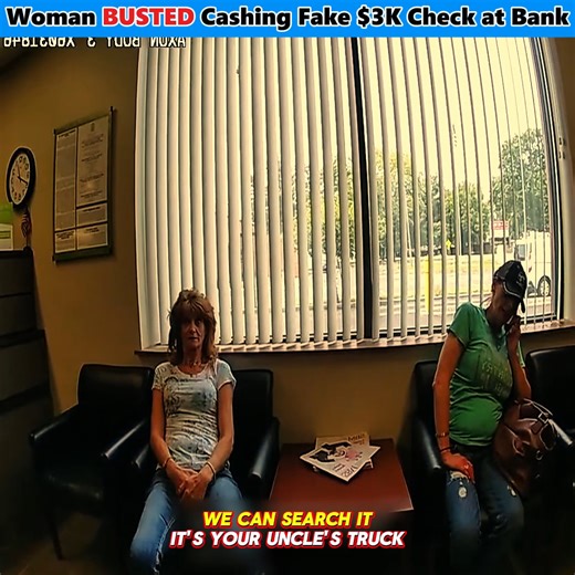 Woman BUSTED Cashing Fake $3K Check at Bank | Vadan Brenna