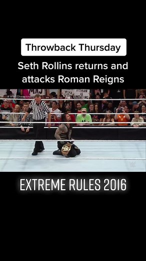 Seth Rollins Returns at Extreme Rules 2016