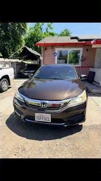 2016 HONDA ACCORD FULLY WASHED AND DETAILED
