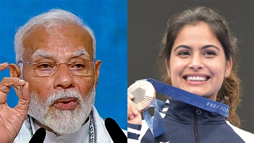PM Modi speaks to Paris Olympics medalist Manu Bhaker: 'You've made India very proud'
