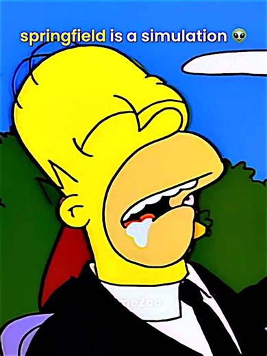 Why Homer Never Reacts Like Everyone Else #shorts #simpsons #explained