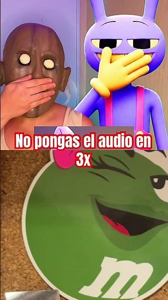 No pongas el audio en 3x 👹