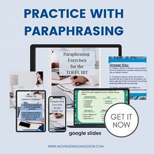 Practice with Paraphrasing