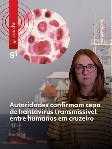 Casos de hantavírus - O Ministério da Saúde da África do Sul confirmou que o hantavírus identificado em um passageiro retirado de um navio de cruzeiro é a variante andina, a única conhecida capaz de ser transmitida entre humanos. A informação foi divulgada nesta quarta-feira (6). Há ainda um caso confirmado na Suíça. O navio, que se tornou foco do vírus, tem 88 passageiros e 59 tripulantes de 23 nacionalidades. Dois passageiros foram levados para Joanesburgo: um morreu e o outro segue internado.
