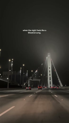 When the night feels like a The Weeknd song... 🌌