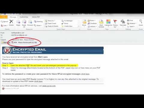 Email Encryption - How To Send & Receive Encrypted Email with RPost