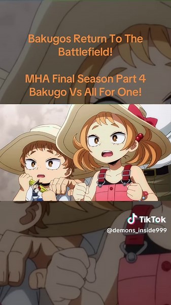 Bakugos Returns to the battlefield Part 4!#fyp#anime#mha#bakugou#deku | Boku No Hero
