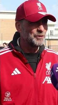 "A great save!" - Jurgen Klopp is in good form on his return to Liverpool