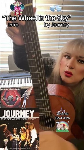 How to Play “The Wheel in the Sky” by Journey #easyguitartutorial