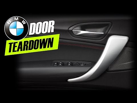 How To Remove Door Parts on BMW F20 F21 F30 F10 Video Tutorial