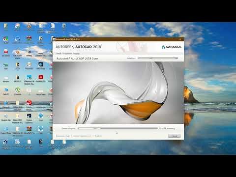 how to install Auto cad 2018 x64 bit with activation
