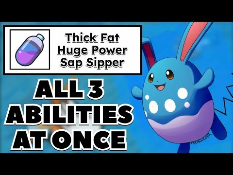 What If Belly Drum Azumarill could use ALL OF IT’S ABILITIES AT THE SAME TIME | Pokebilities