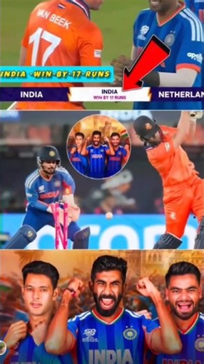 India vs Netherland t20 world cup match highlights #cricket #todaymatch #indvspak #indvsned