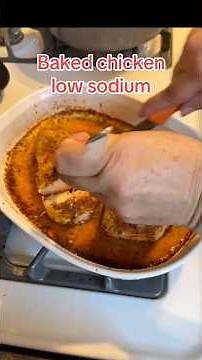 Baked Chicken Breast - Low Sodium #lowsodium #lowsodiumdiet #chicken #bakedchicken