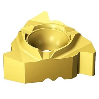 Sandvik Coromant, 16VM01, TPI 8-16, Pitch : 1.5mm-3mm, CoroThread 266 Threading Insert, External, RH, 3 Edges, Materials: Steel, St Steel, Cast Iron, 266RG-16VM01C002M 1125 (Pack of 10)