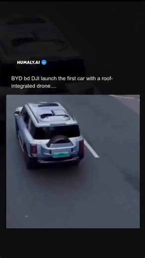 Irfan | Tech & AI Explorer | BYD and DJI just merged electric vehicles with aerial robotics 🚗🚁 Their new EV features the world’s first roof-integrated drone system,... | Instagram