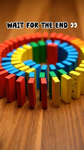 The Domino Spiral That Keeps Going