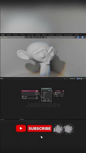 Blender | make lens distortion #blender