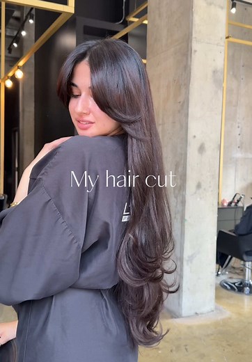 Transform Your Look with Long Layers and Curtain Bangs