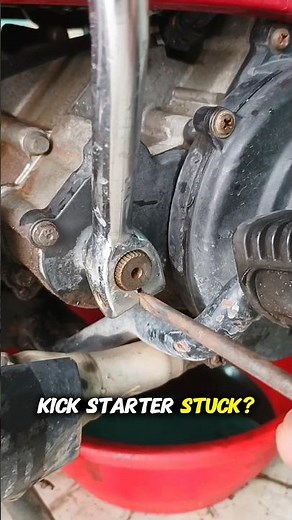 Remove Bike Kick Starter in 5S ✅ | #bikefix #mechanic #motorcycle #usa #bikelife #repair