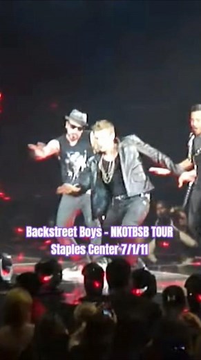 Throwback Thursday - Backstreet Boys - NKOTBSB Tour - Staples Center 7/1/11 #backstreetboys