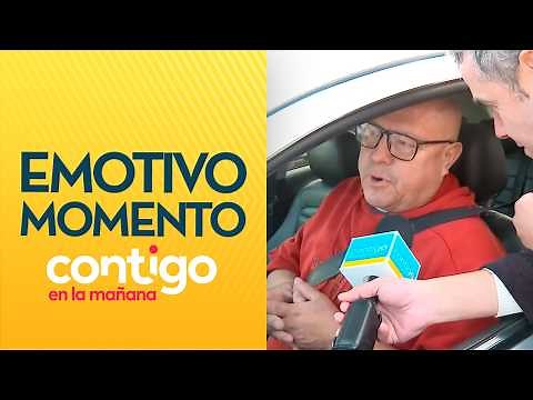 CRIED WITH EMOTION: Unemployed waiter gets a job live on air - Contigo en la Mañana
