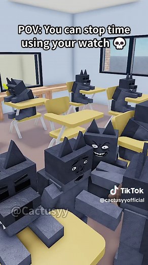 Time Stop Watch in Roblox Animation