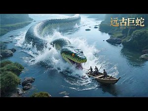 Deadly River: Ancient python bursts out, swallows boat and men whole.