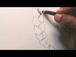 Astuce facile pour Dessiner des TRESSES