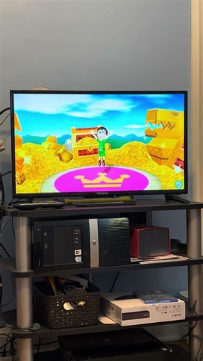 I won at Wii party board game island against my cousin ‪@AlekThedramaking‬ and my sister #wiiparty