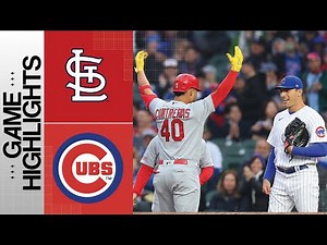 Cardinals vs. Cubs Highlights (5/8/23) | MLB Highlights