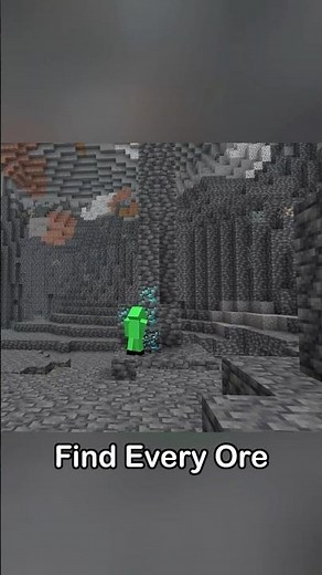 The Best Way To Find Every Ore! #minecraft #gaming #shorts
