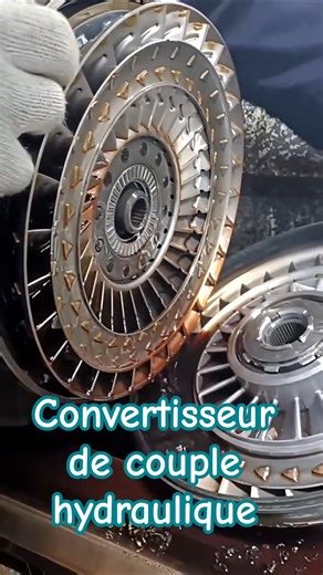 Convertisseur de couple hydraulique, #boite #automatique #mechanic #montage #automobile #moteur