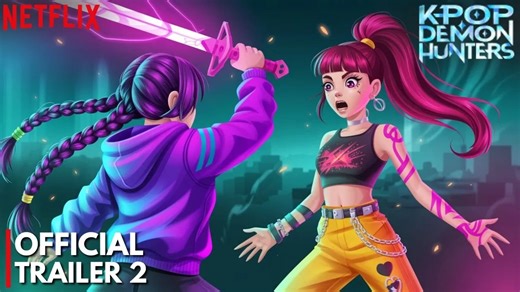 The hunt is back on! KPop Demon Hunters returns with Trailer 2, giving fans a deeper look into the action, music, and supernatural battles ahead. In this video, we cover the Netflix release date, new story details, and what to expect from this thrilling mix of K-Pop energy and demon-slaying adventure. Don’t miss the latest updates on KPop Demon Hunters! #KPopDemonHunters #Netflix #KDrama Share your reactions, theories, and anticipation in the comments below. And don't forget to hit that SUBSCRIB