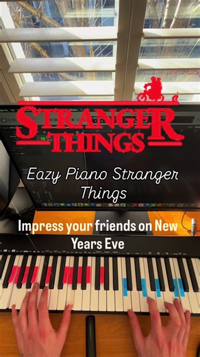 Eazy Piano Tutorial for Stranger Things Fans