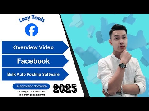 An Overview Video Of Bulk Auto Posting Software On Facebook