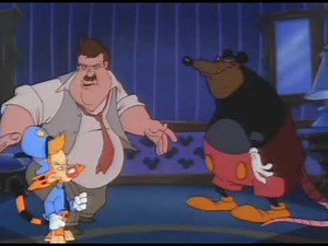 Bonkers conoce a mickey mouse