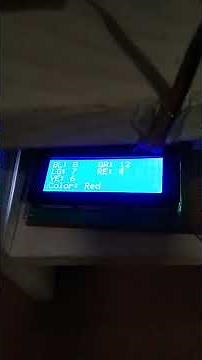 Color Based Sorting System/Machine 🔴🟢🔵 | #shorts #arduino