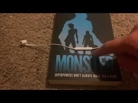 ASMR book triggers tracing, tapping and scratching