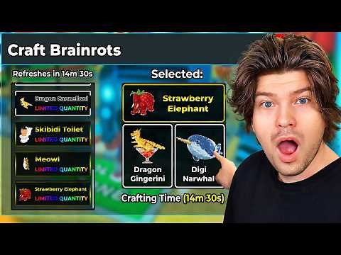 😳SAMMY СОШЁЛ С УМА! Раздал БЕСПЛАТНЫЕ OG БРЕЙНРОТЫ.. Крафт Strawberry Elephant, Meowl..
