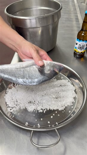 Tableside Salt Crusted Dorada 🐟🔥 #dorade #fish | Foody Fetish
