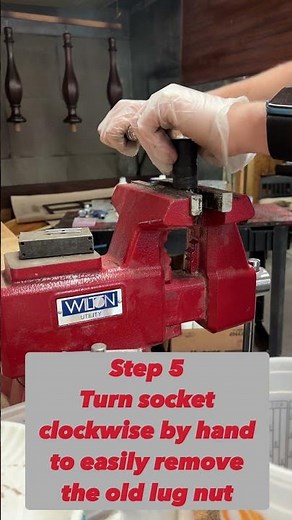 Easiest way to remove locking lug nuts without key