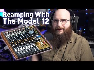 How to Reamp/Use Outboard Gear on the Tascam Model 12