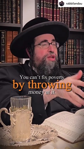 Poverty and wealth are a mentality. Credit: @rabbilandau You can’t fix poverty by throwing money at it. And you can’t destroy wealth by taking money away. Give a poor man two million dollars. Watch what happens. By the end of the year, maybe sooner, he’s back where he started. Now flip it. Take everything from a wealthy man. Strip him clean. By the end of the year, he’s back on top. Why? Because poverty and wealth were never about money. The Torah says it clearly: כִּי לֹא יֶחְדַּל אֶבְיוֹן מִקּ