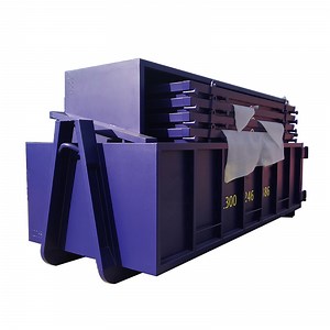 [Hot Item] 14m Mobile Large Metal Waste Bin Hook Bin Hooklift Dumpster Roro Container