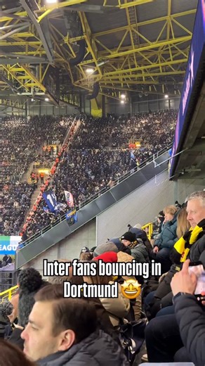 Inter brought the atmosphere in the UCL 😳🔊 | Onefootball