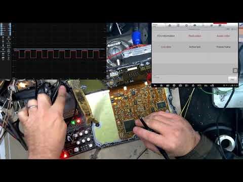 Testing Cummins 5.9L 24V ECU for P1689 & Camshaft sensor input logic on a