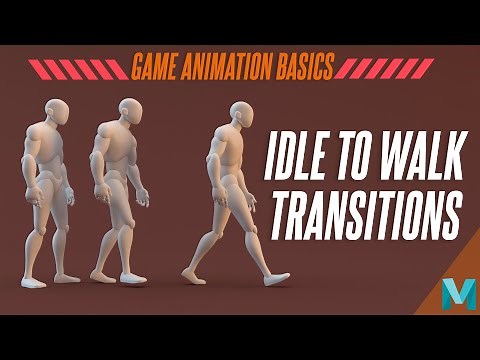 Creating Transition Animations for Games: Maya Animation Tip