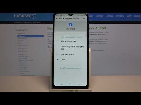 How to Manage App Permissions on Samsung Galaxy A32 5G?