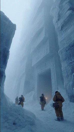 Frozen Ancient Temple Discovered Deep in Antarctic Ice